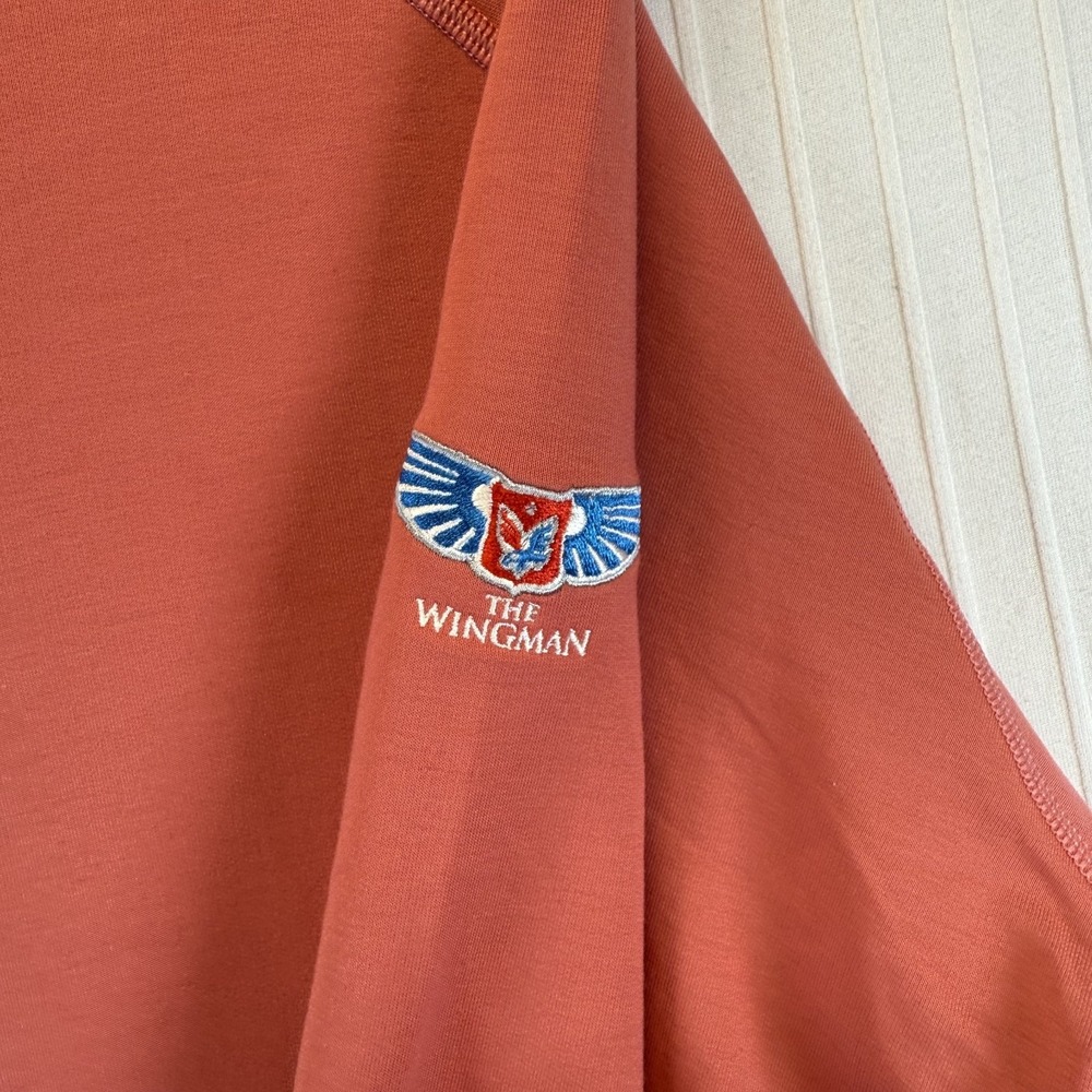 Peter Millar Seaside 'The Wingman' Men Zip Pullover Performance Golf Shirt Large - Picture 3 of 9